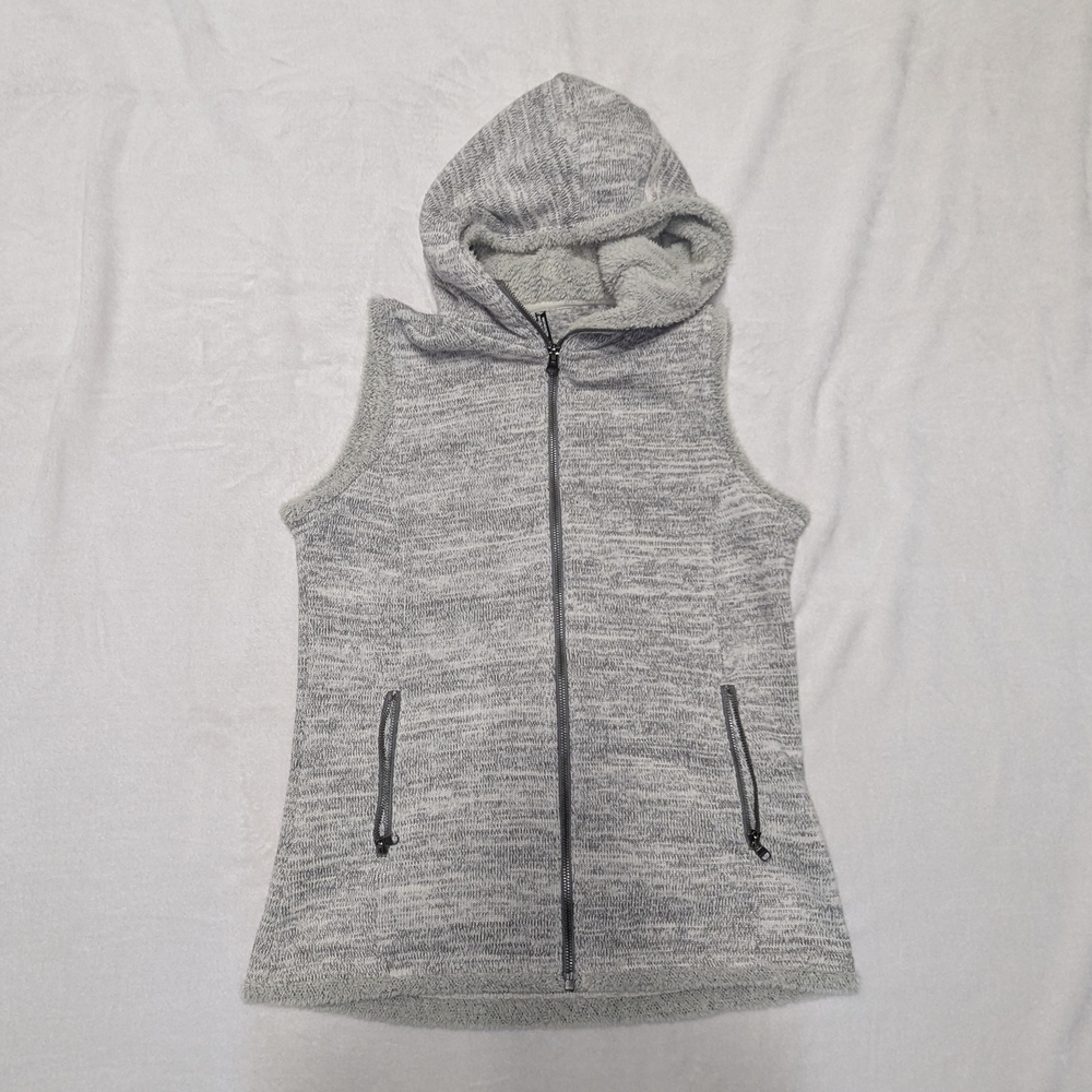Kuhl Gray Sleeveless Vest with Hood
